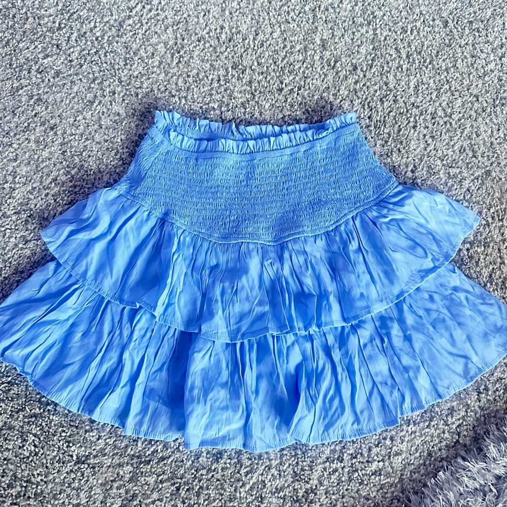 Blue cute skirt